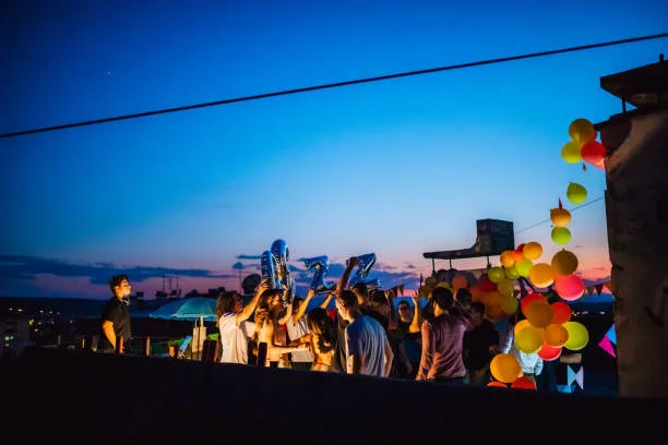 Party Terrace amenity image at Skyvue Spectra
