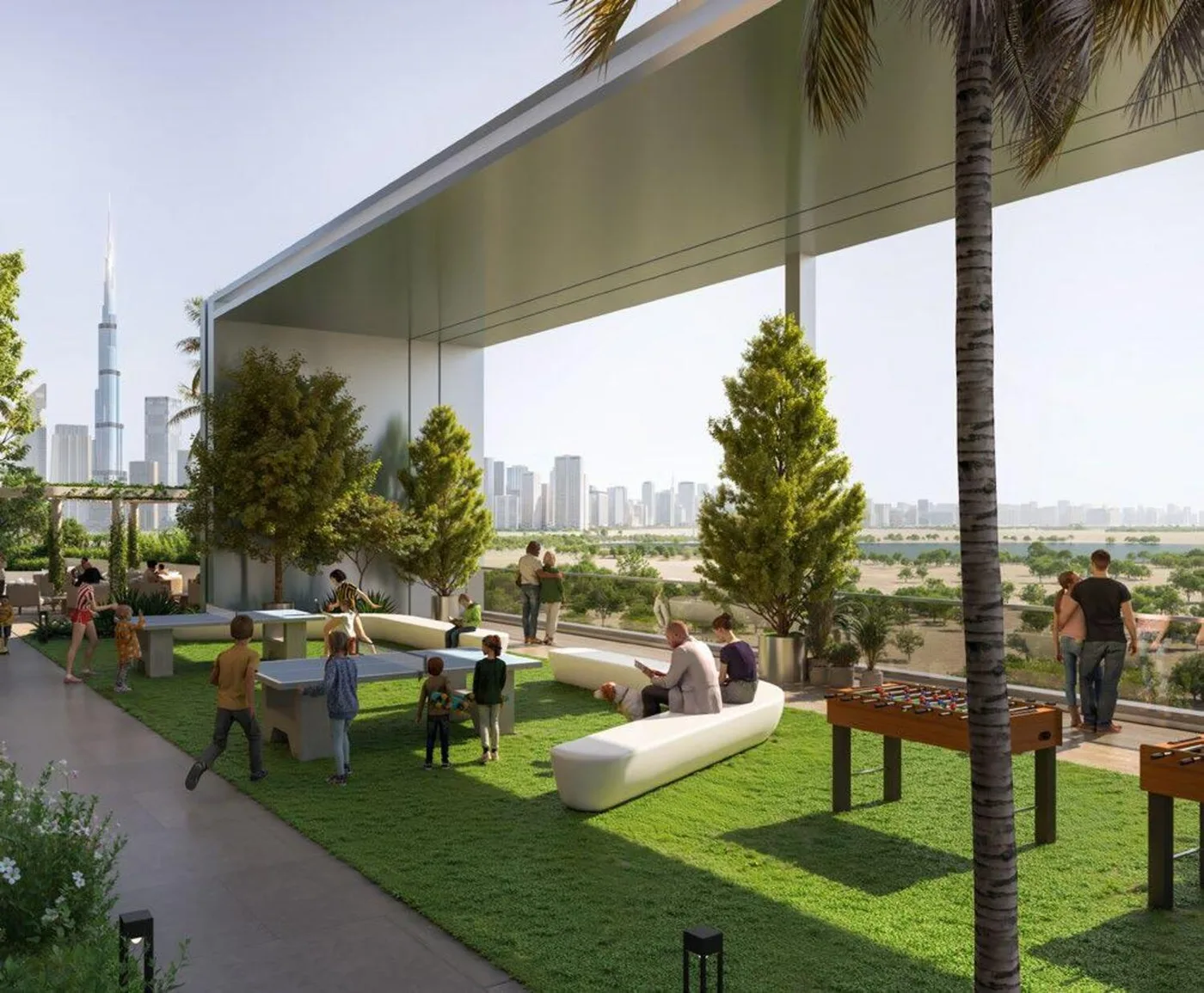 Party Terrace amenity image at Skyvue Stellar