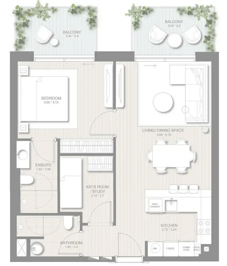 SOL Properties Sol Levante floor plan