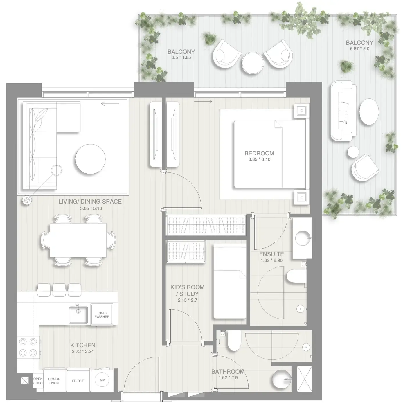 SOL Properties Sol Levante floor plan