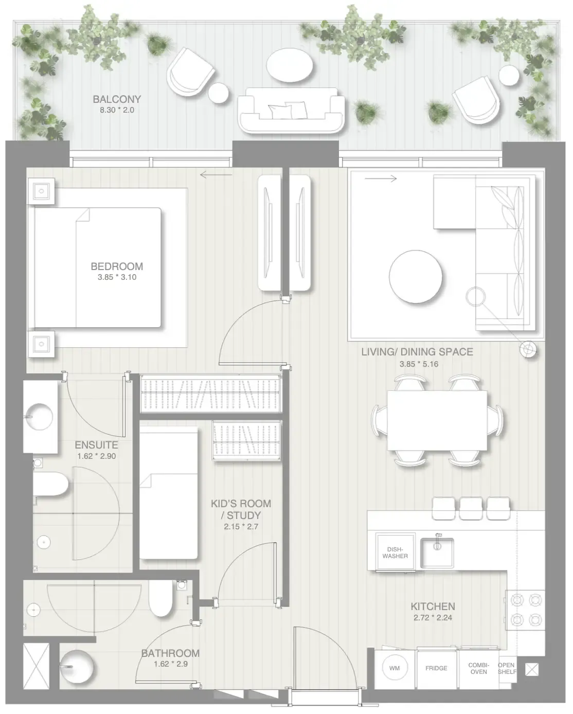SOL Properties Sol Levante floor plan