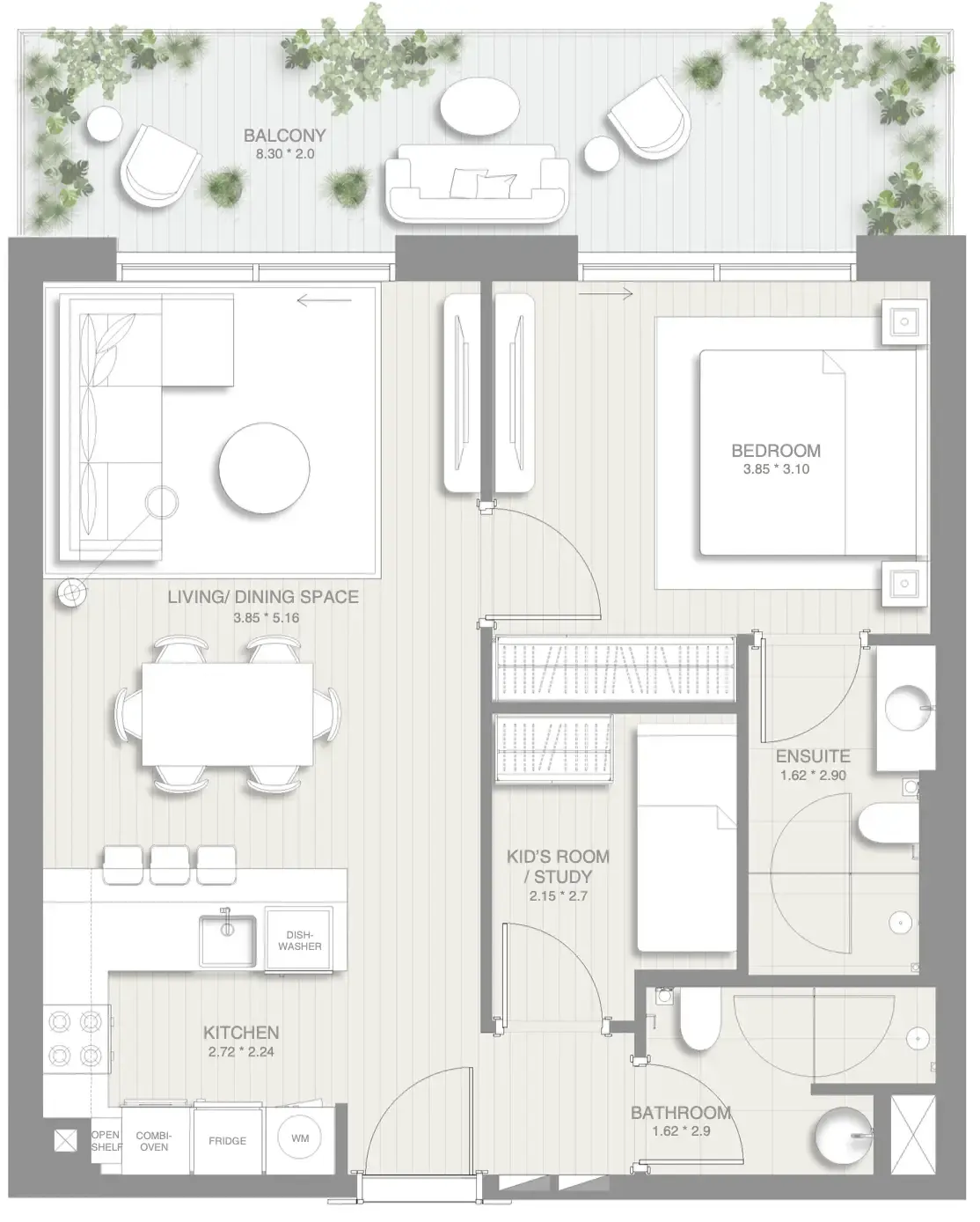 SOL Properties Sol Levante floor plan