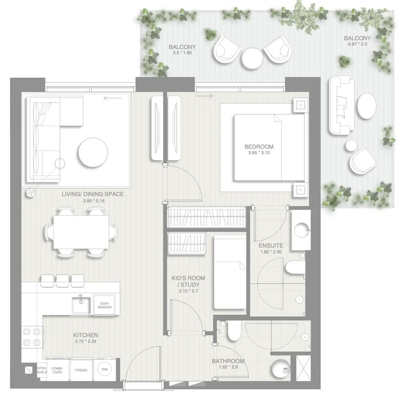 SOL Properties Sol Levante floor plan