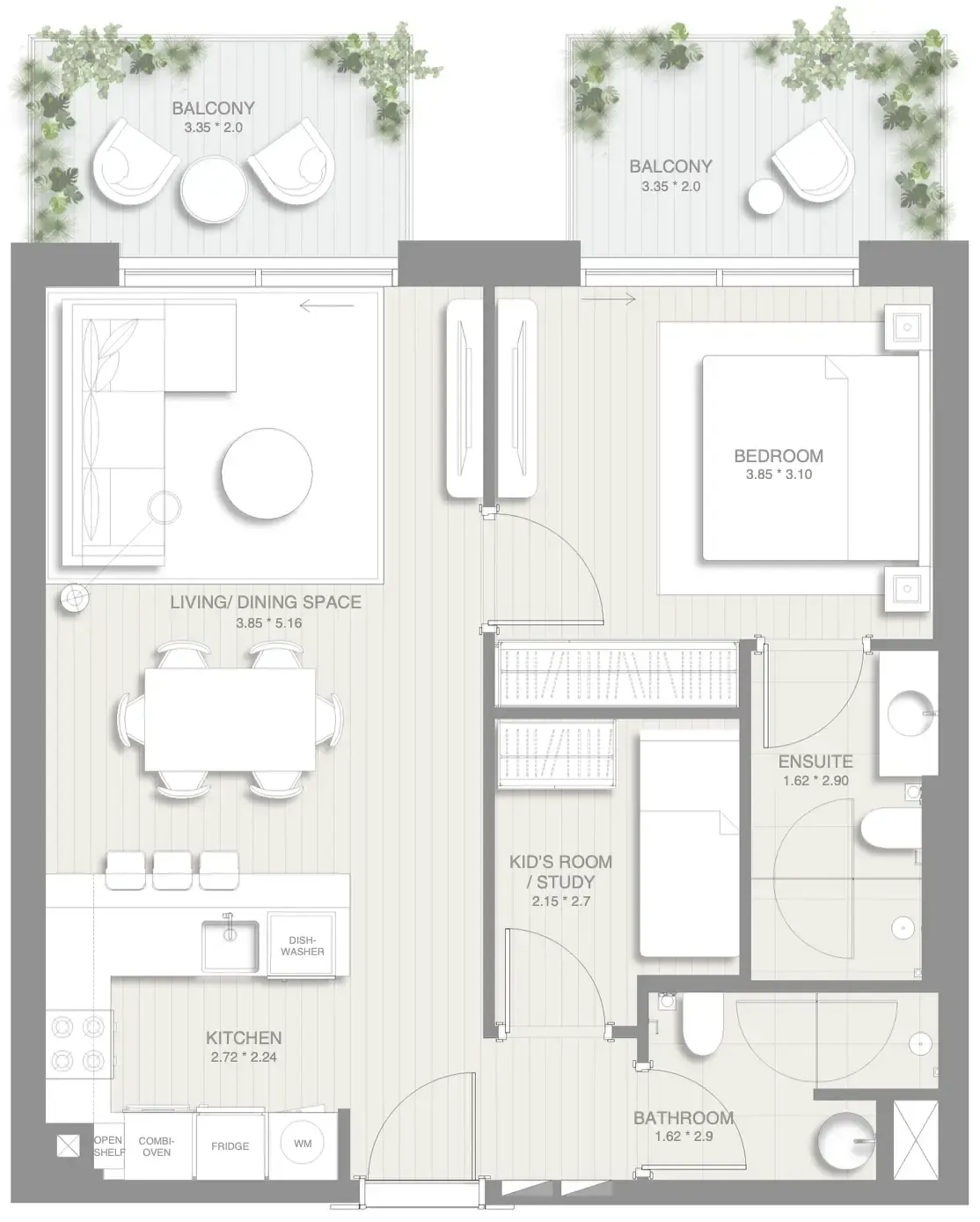 SOL Properties Sol Levante floor plan
