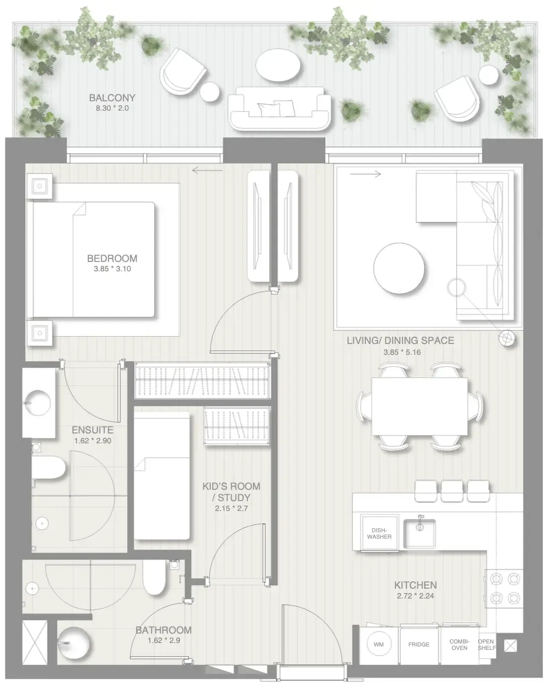 SOL Properties Sol Levante floor plan