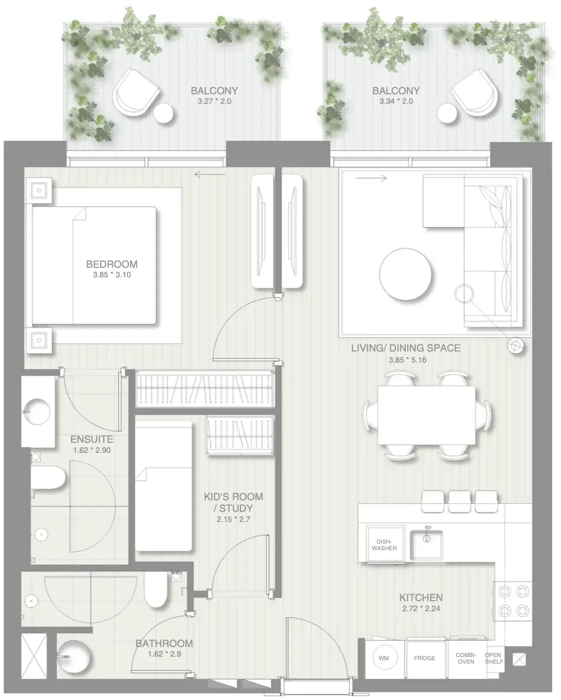 SOL Properties Sol Levante floor plan