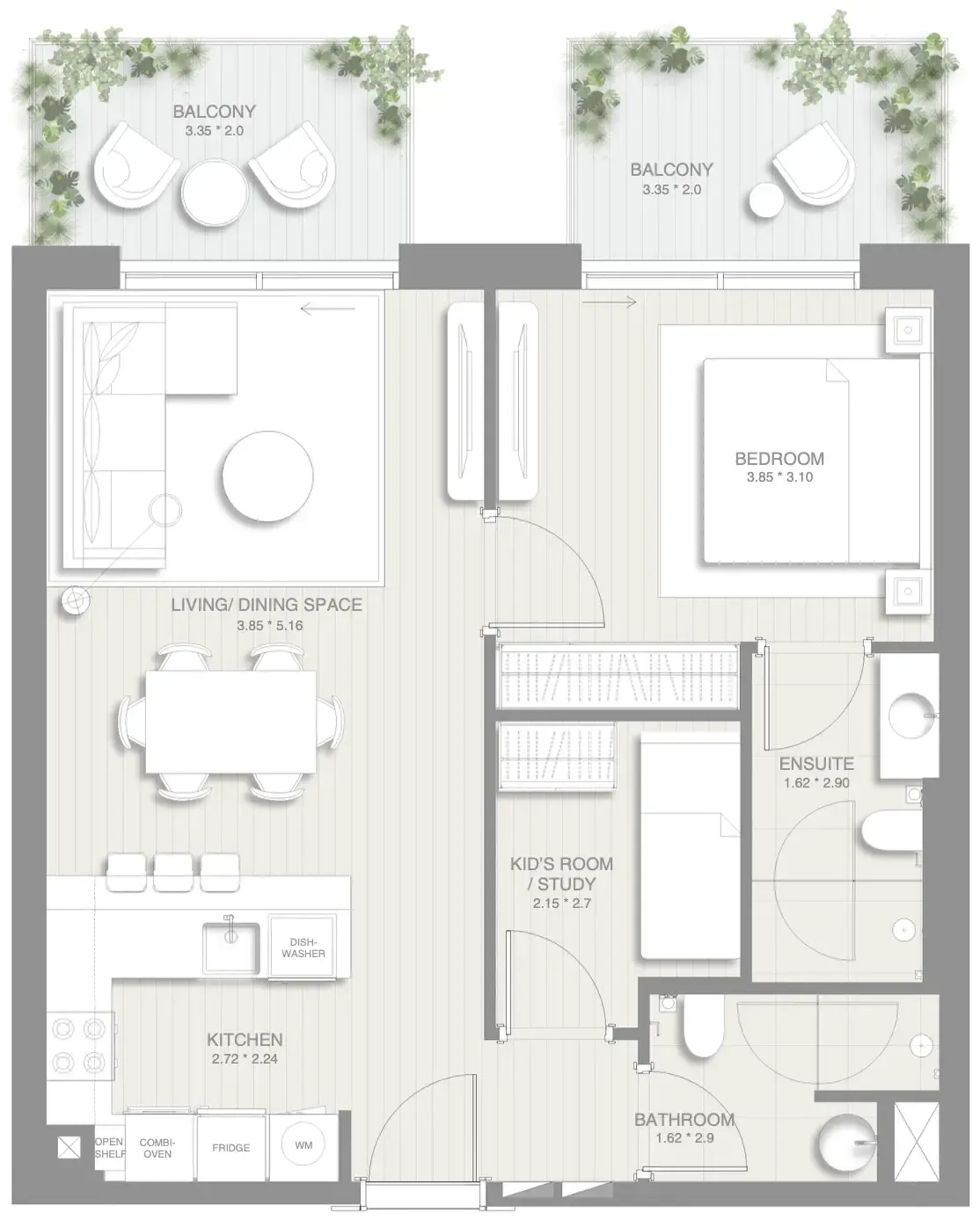 SOL Properties Sol Levante floor plan