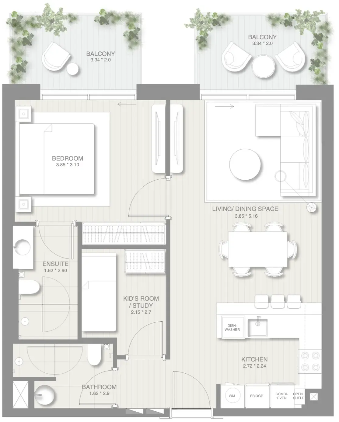 SOL Properties Sol Levante floor plan