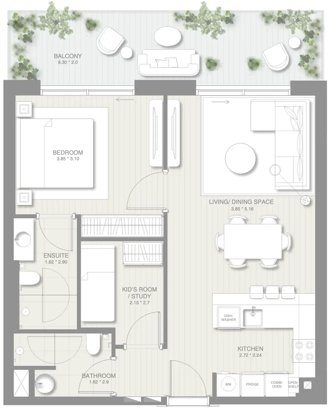 SOL Properties Sol Levante floor plan