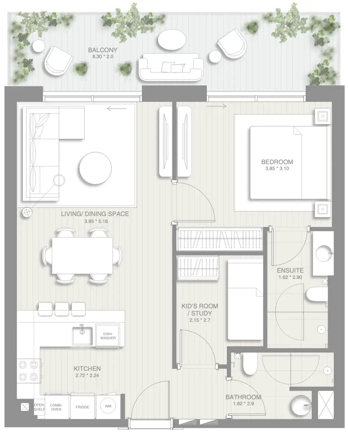 SOL Properties Sol Levante floor plan