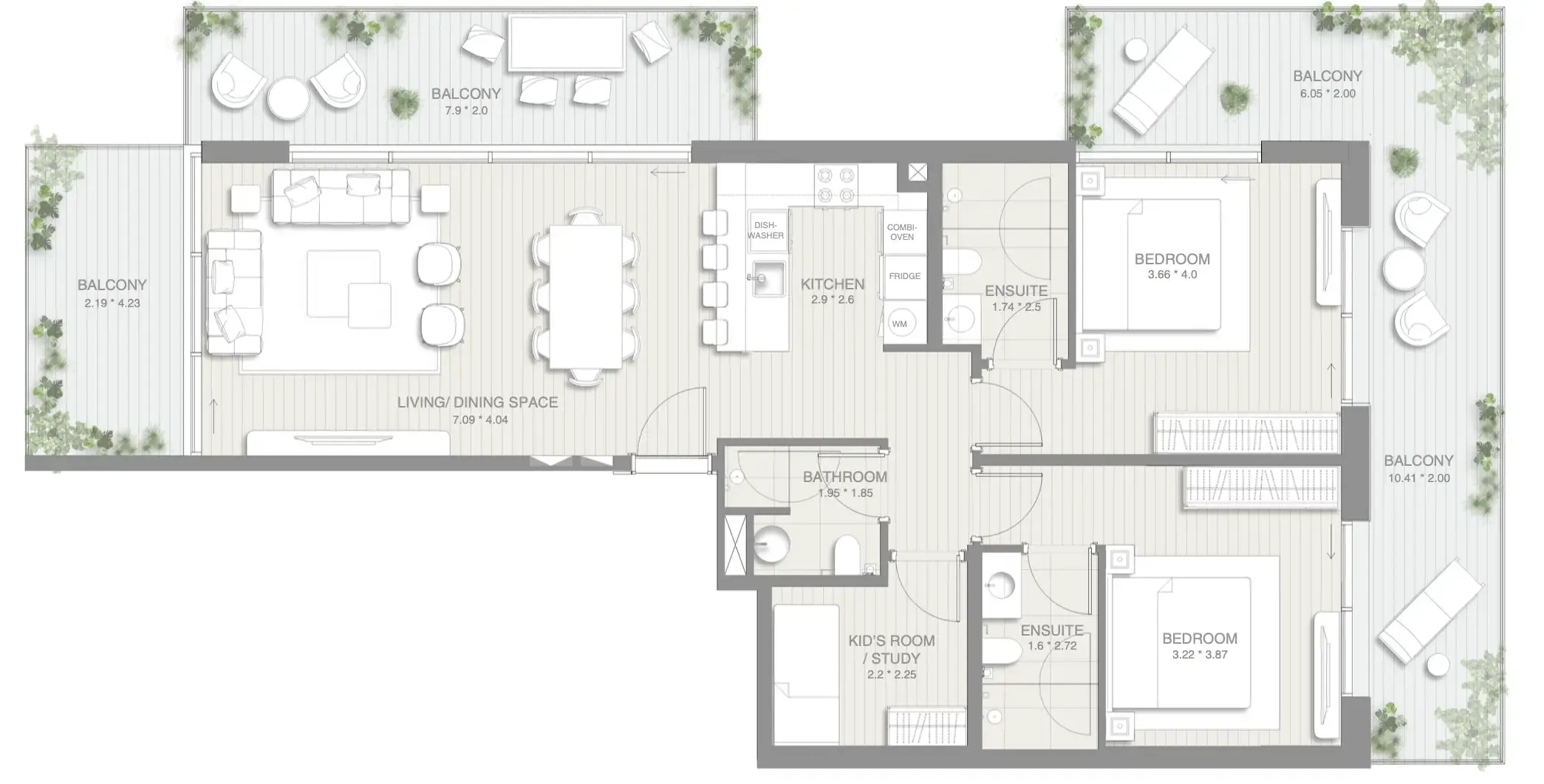 SOL Properties Sol Levante floor plan