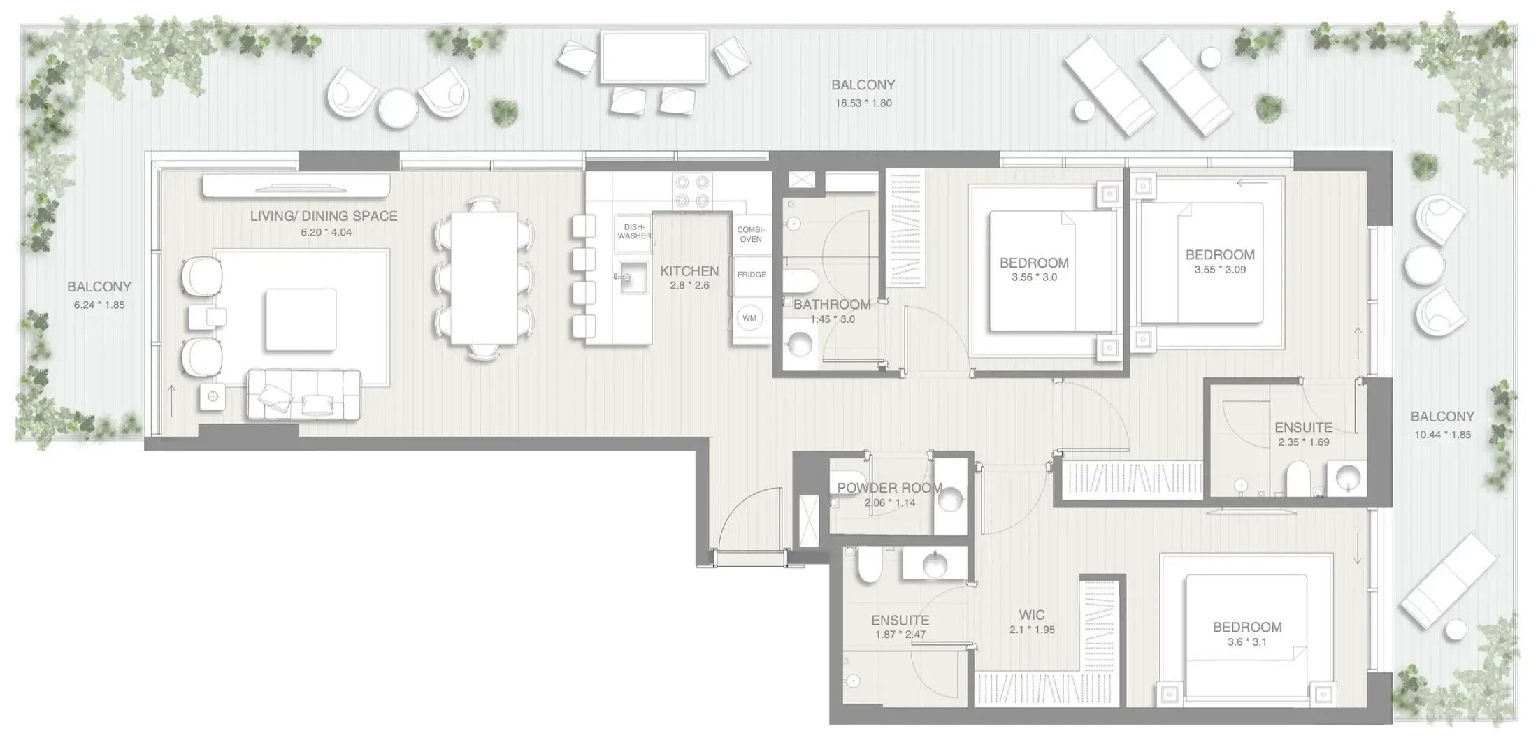 SOL Properties Sol Levante floor plan