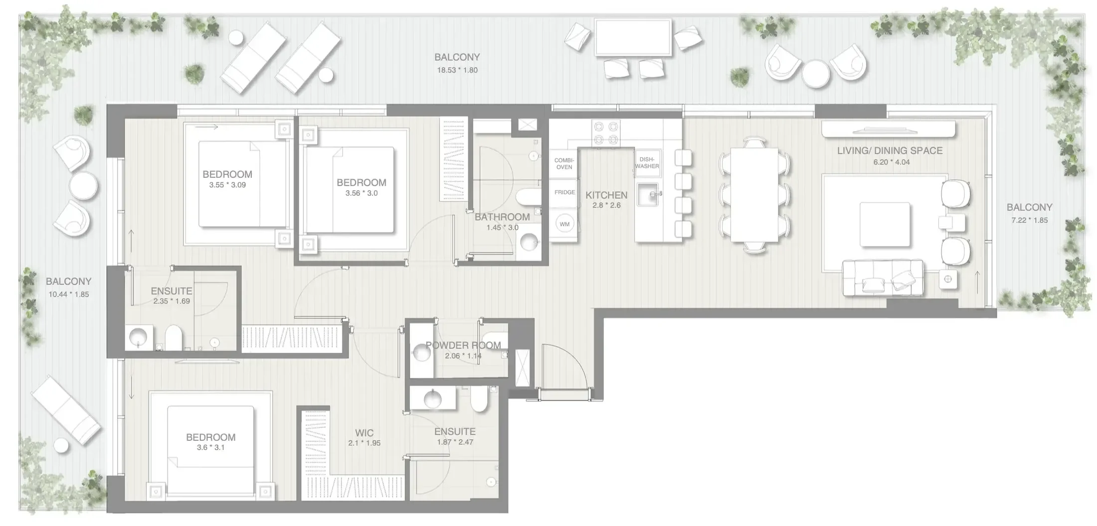 SOL Properties Sol Levante floor plan