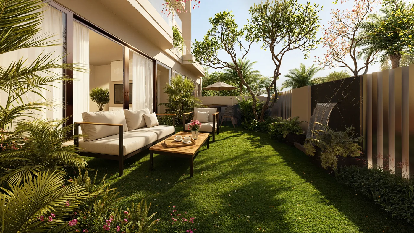 Garden Area amenity image at Sol Terra Casa