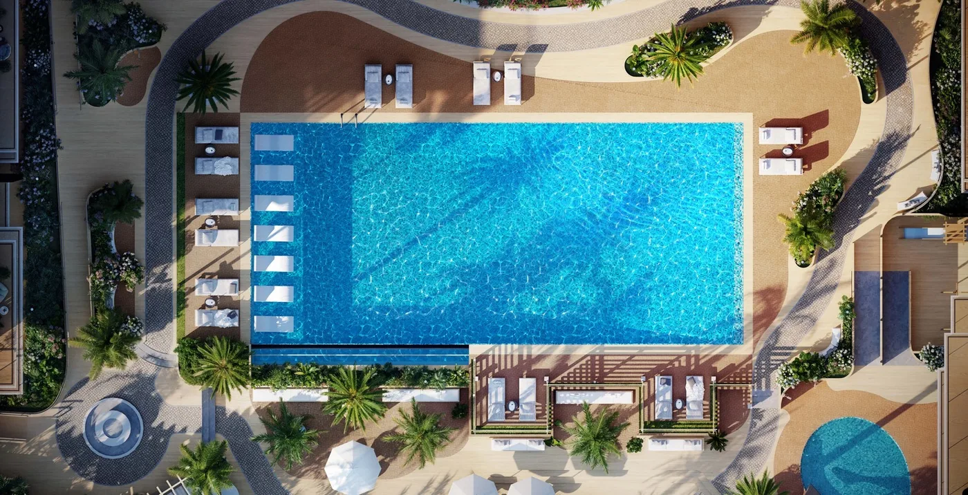 Pool amenity image at Sola Residences