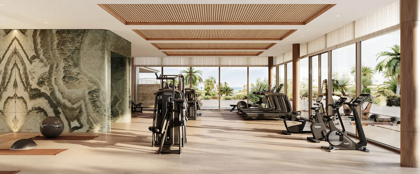 Gym amenity image at Solaya