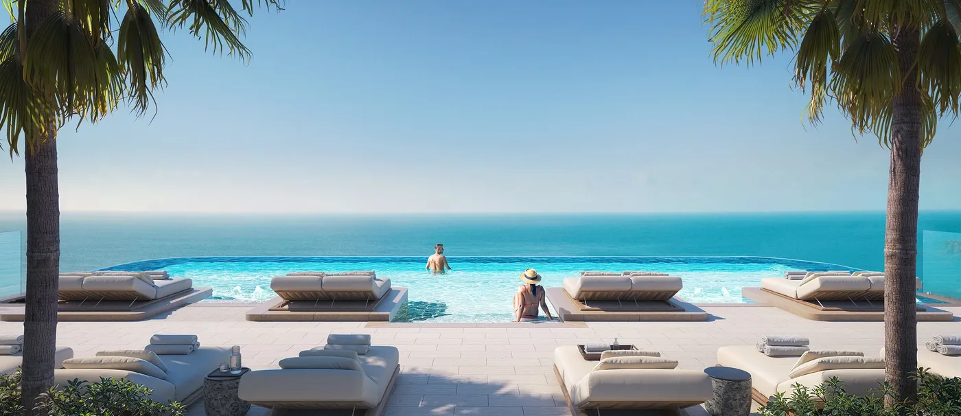 Infinity Pool amenity image at Soléva Beach Residences