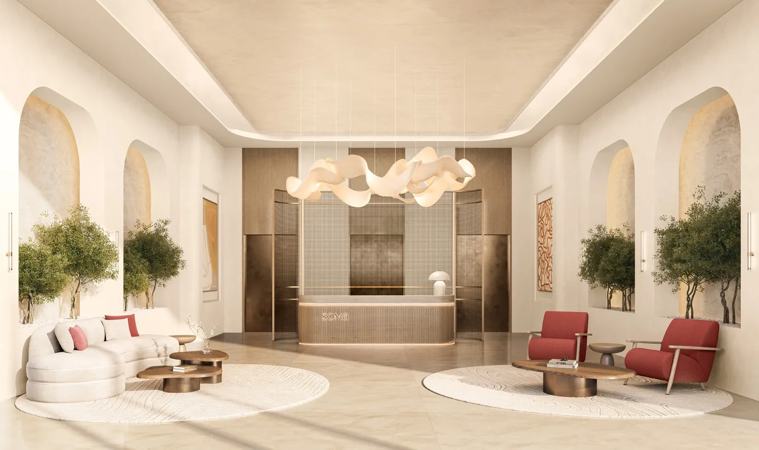 Origami Development Soma Residences Lobby