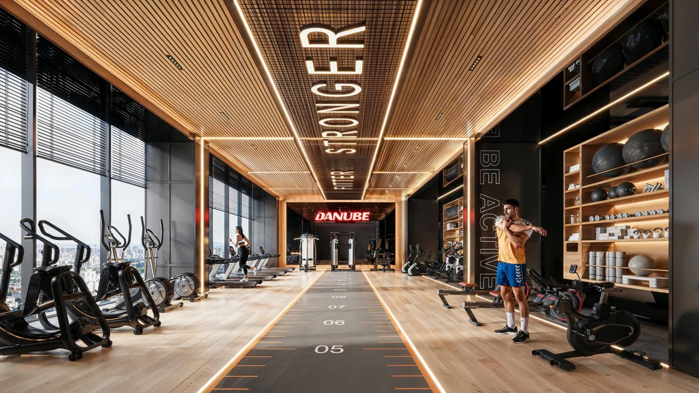 Gym amenity image at Sparklz