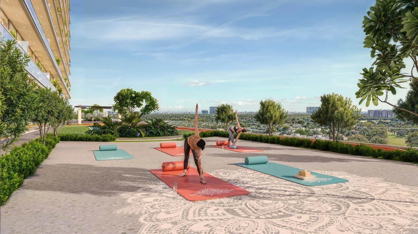 Yoga Deck amenity image at Sparklz