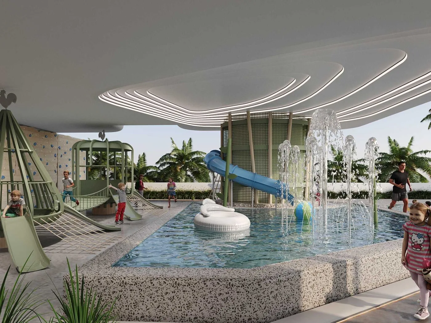Kids Play Area amenity image at SquareX One