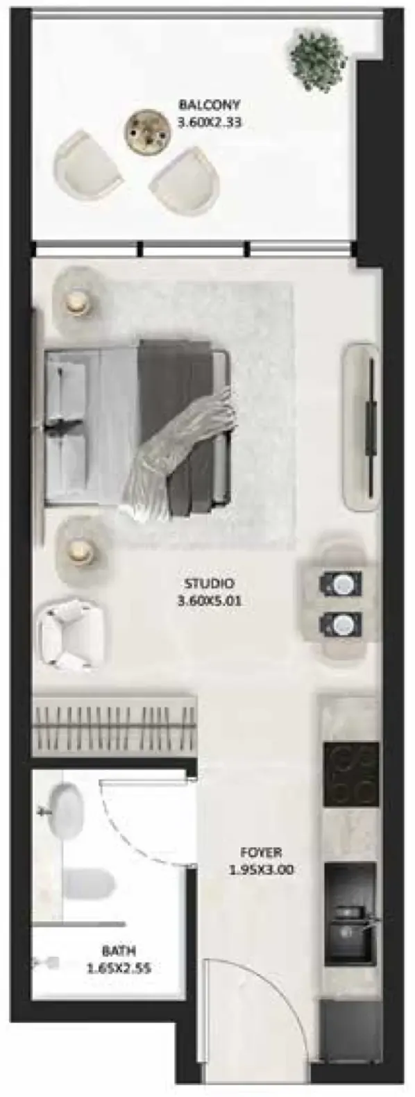 Tasmeer Indigo Properties SquareX One floor plan