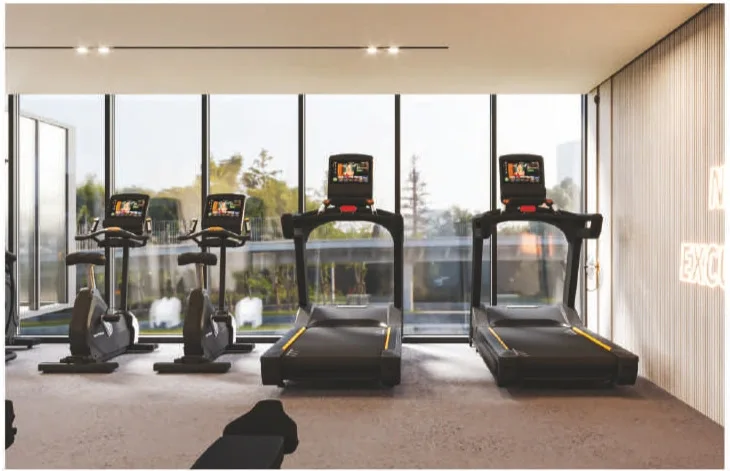 Indoor Gym amenity image at SquareX Residence