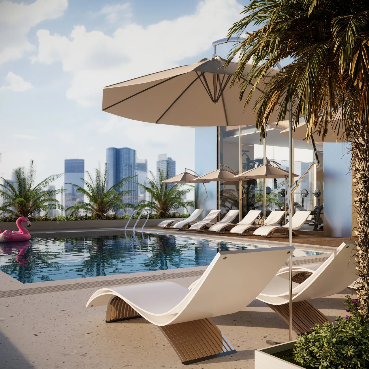 Pool Deck amenity image at Stamn Yuni
