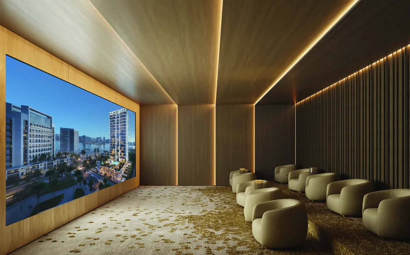 Cinema amenity image at Stellar by Elie Saab