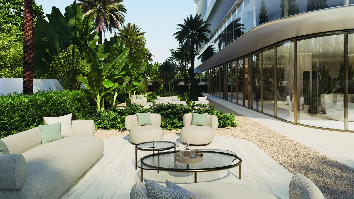 Outdoor Lounge amenity image at Stellar by Elie Saab