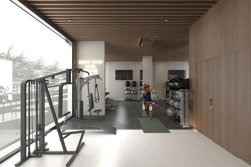 Gym amenity image at Symbolic Aura