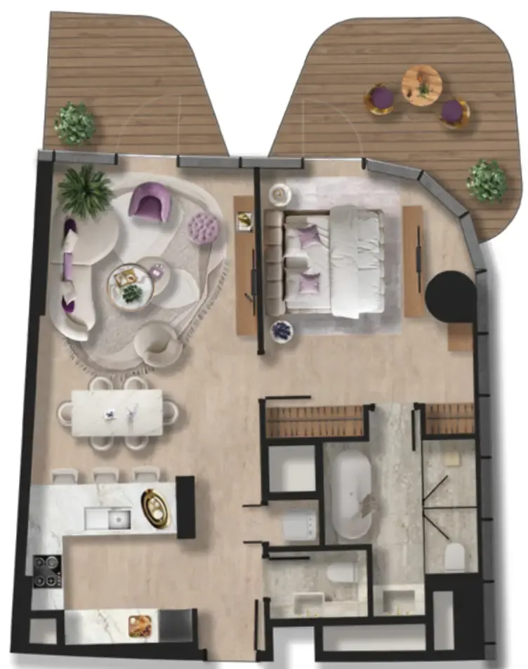BNW Developments Taj Wellington Mews floor plan