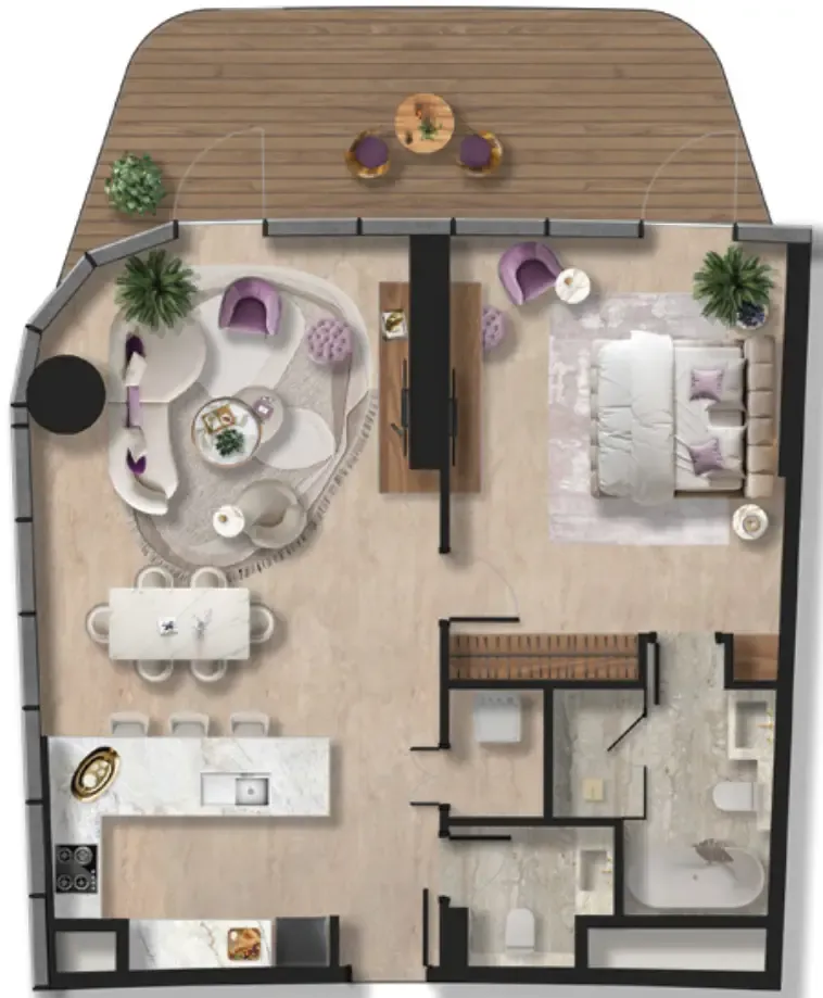 BNW Developments Taj Wellington Mews floor plan