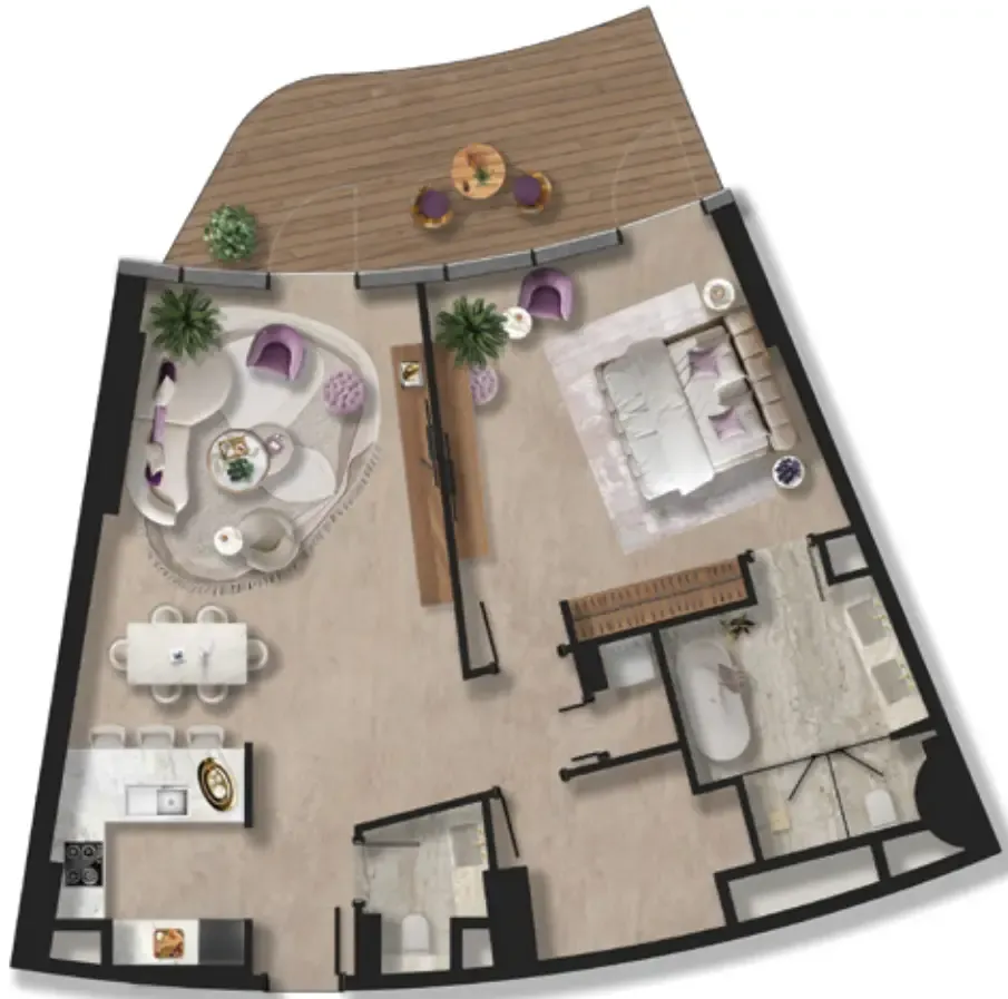BNW Developments Taj Wellington Mews floor plan