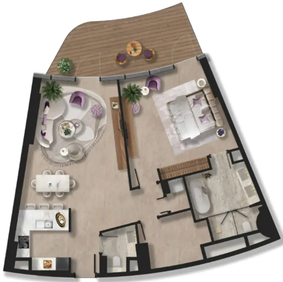BNW Developments Taj Wellington Mews floor plan