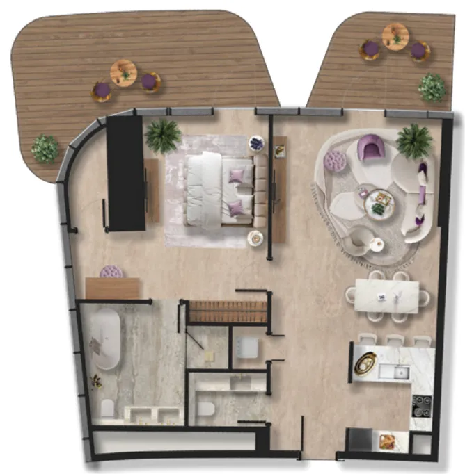BNW Developments Taj Wellington Mews floor plan