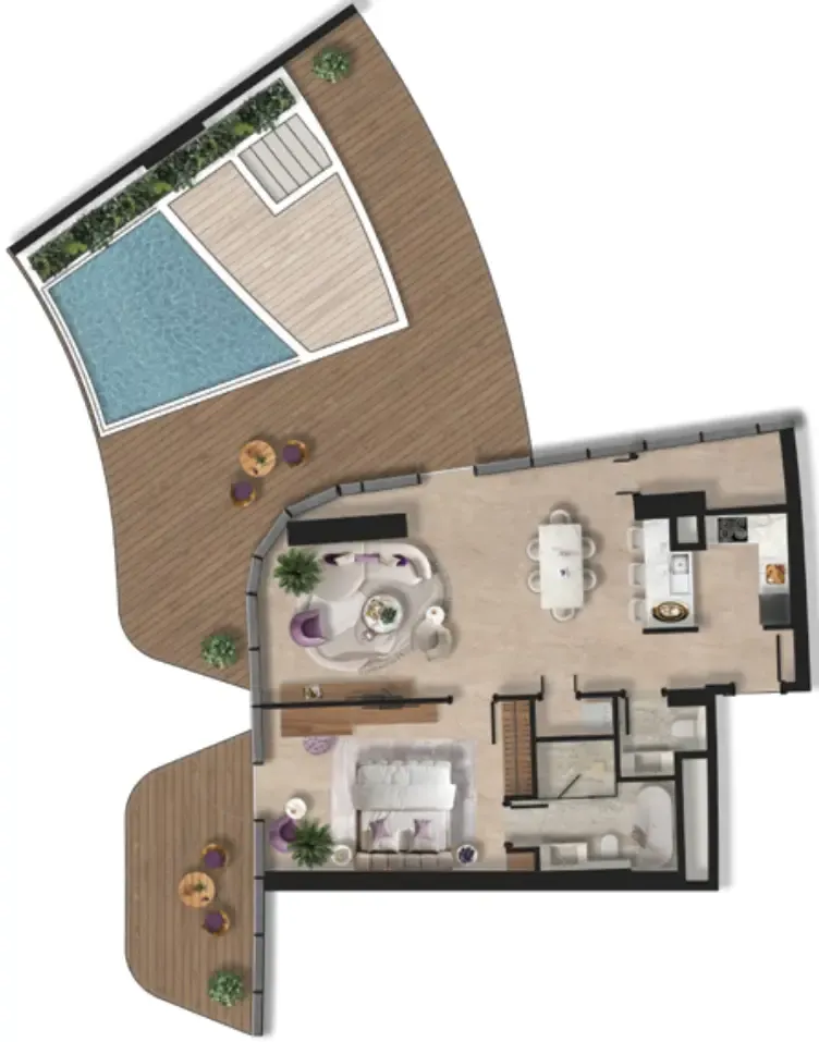 BNW Developments Taj Wellington Mews floor plan