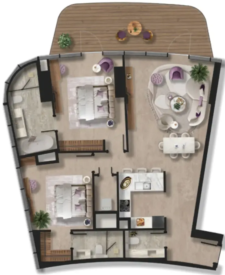 BNW Developments Taj Wellington Mews floor plan