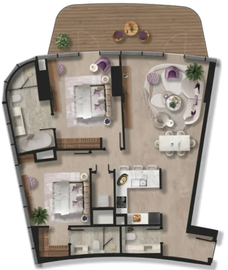 BNW Developments Taj Wellington Mews floor plan