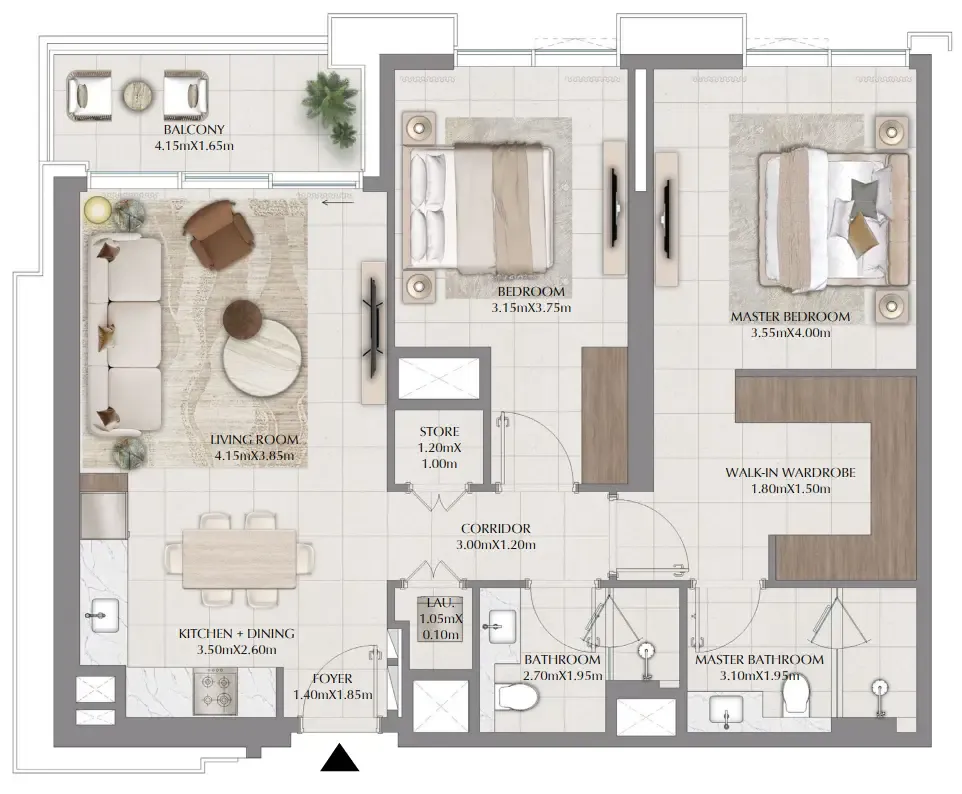 Emaar Terra Woods floor plan