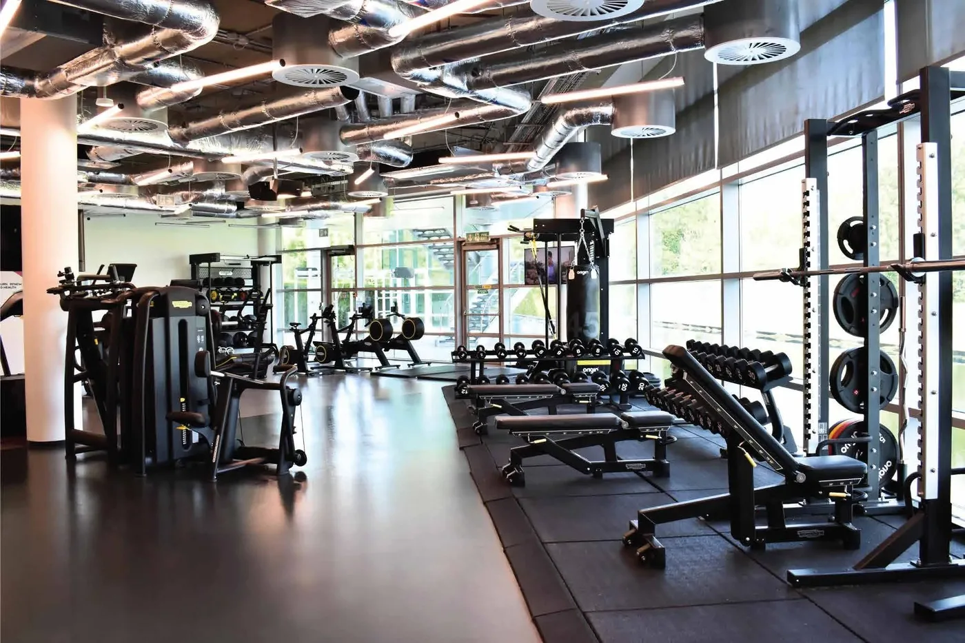 Gym amenity image at Terva Homes