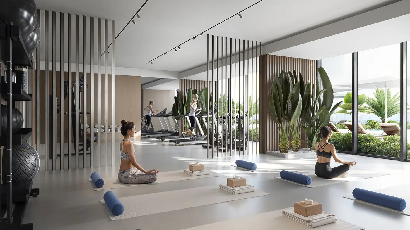 Gym amenity image at TETR1S Tower