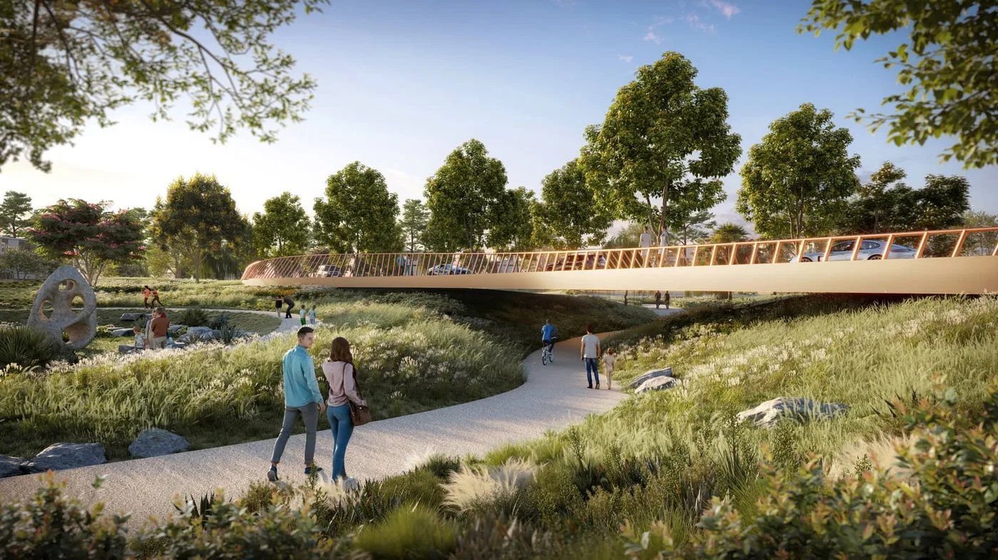 Jogging Tracks amenity image at The Acres