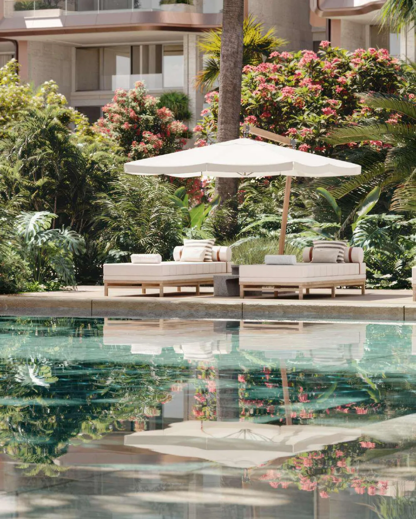 Electrolyte Pools amenity image at The Alba Residences by Omniyat