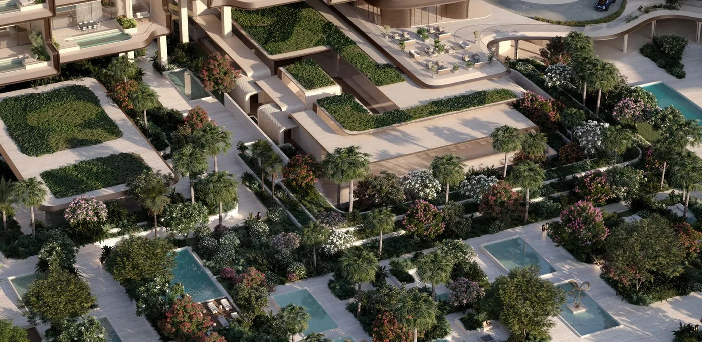 Serenity Zone amenity image at The Alba Residences by Omniyat