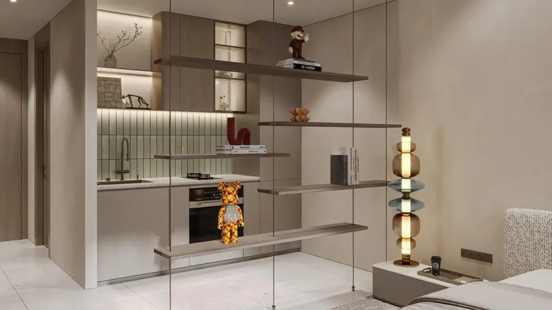 Interior at The Artery Residences in Abu Dhabi Abu Dhabi