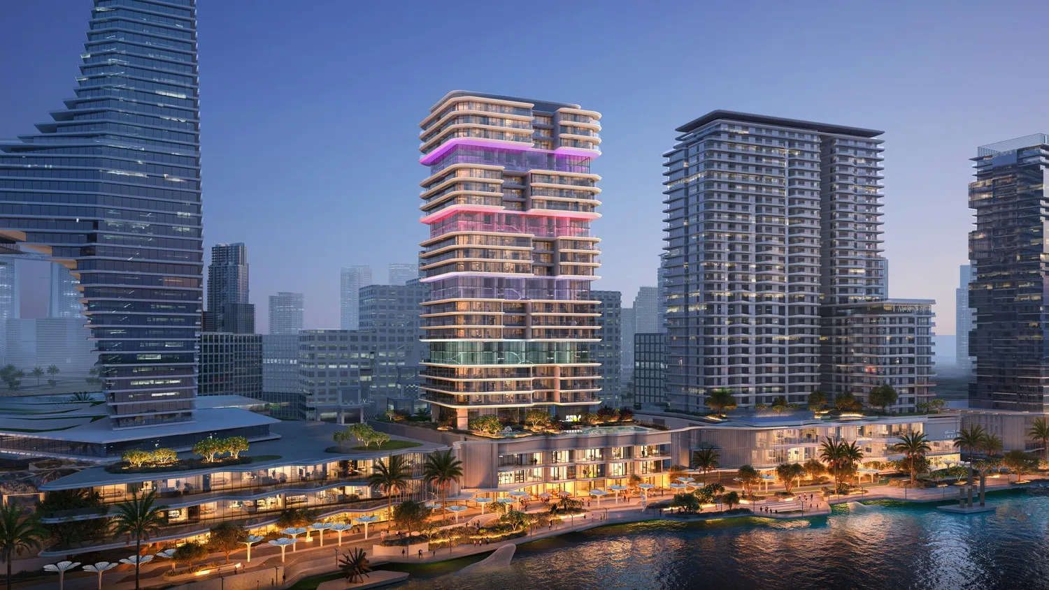 The Artery Residences waterfront apartments on Al Reem Island, Abu Dhabi