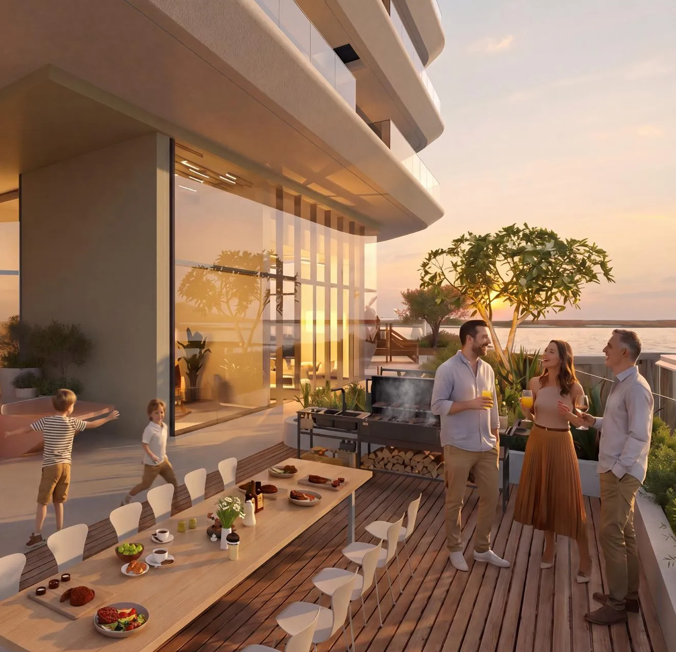 BBQ Terraces amenity image at The Artery Residences