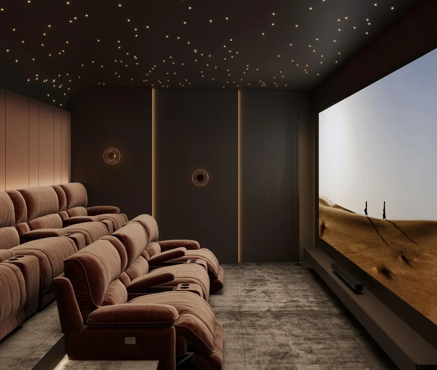 Cinema Room amenity image at The Artery Residences