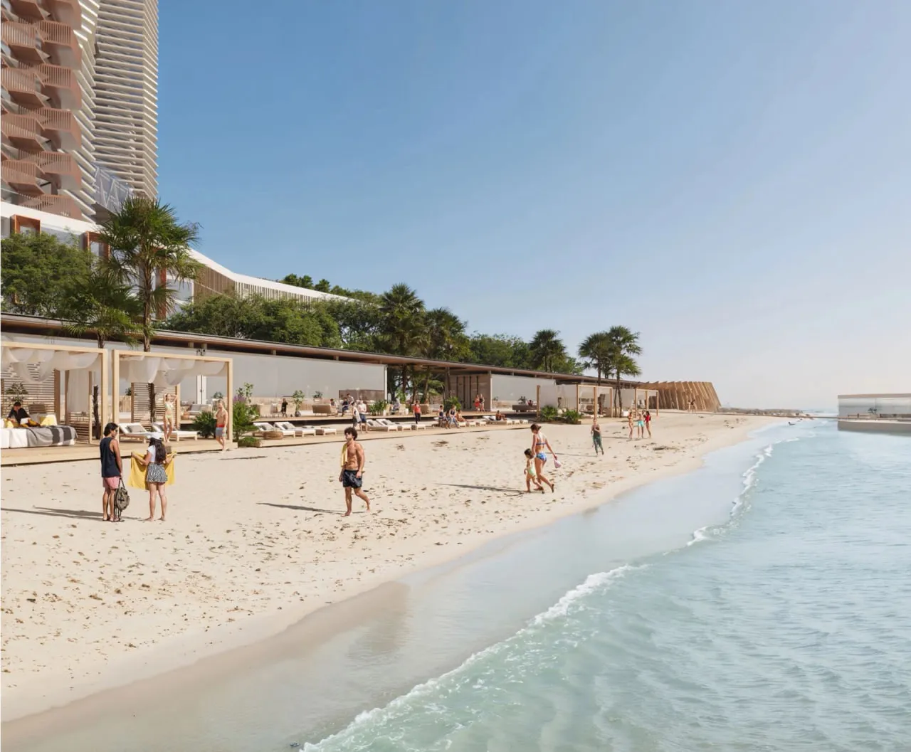 Direct Beach Access amenity image at The Artery Residences